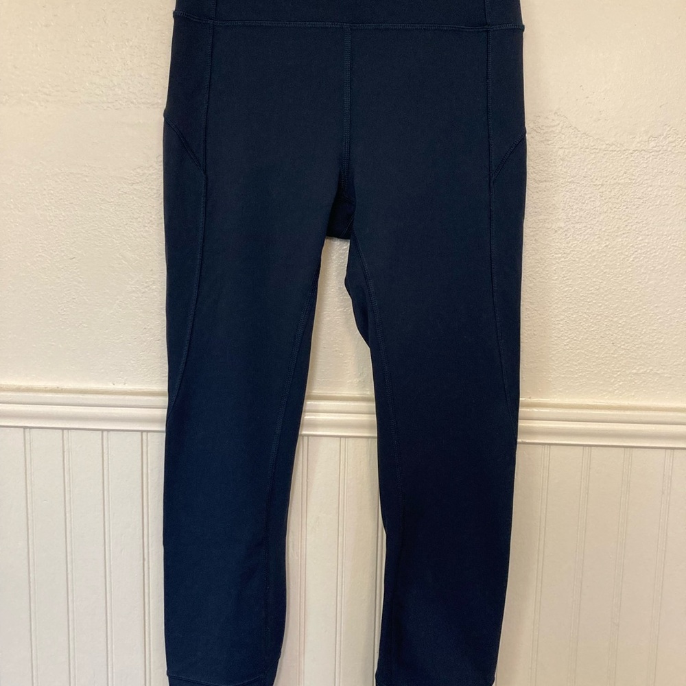 Lululemon In Movement 7/8 Tight 25” *Everlux - Nocturnal Teal - Size 6